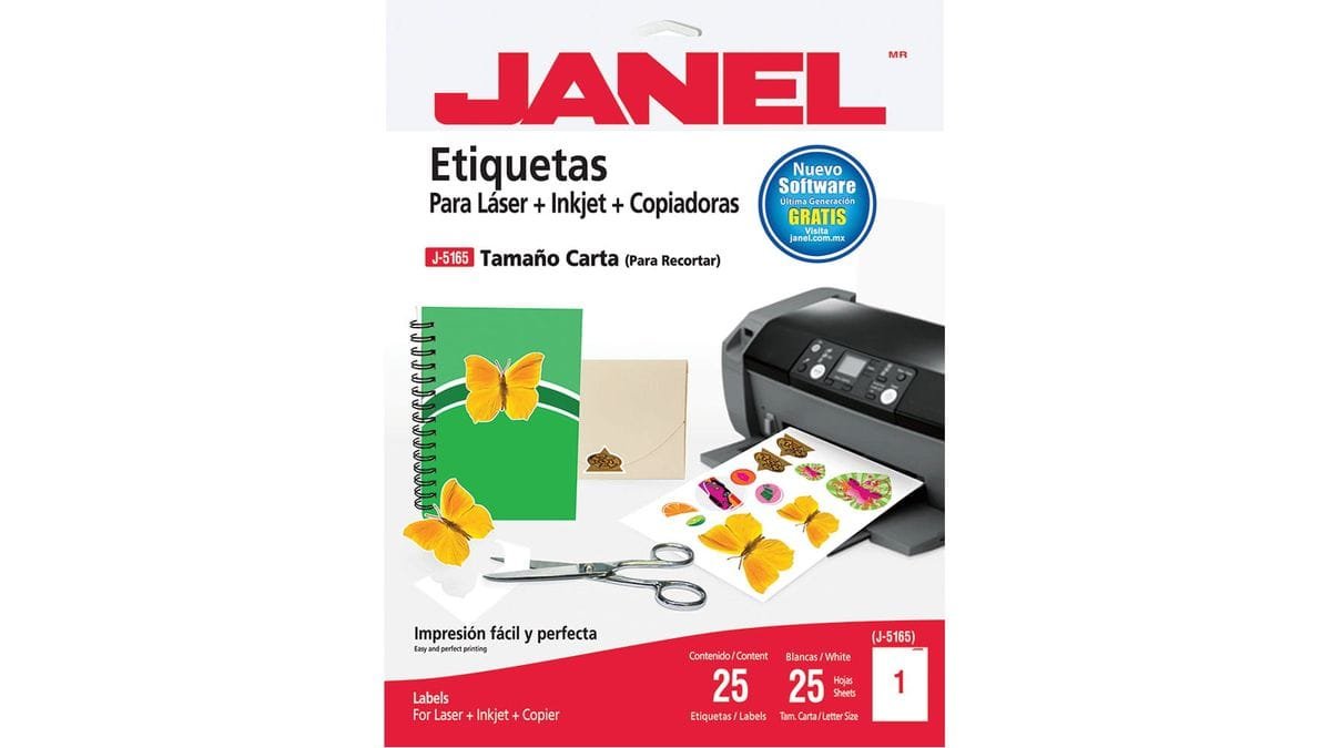 ETIQUETAS TAMAÑO CARTA