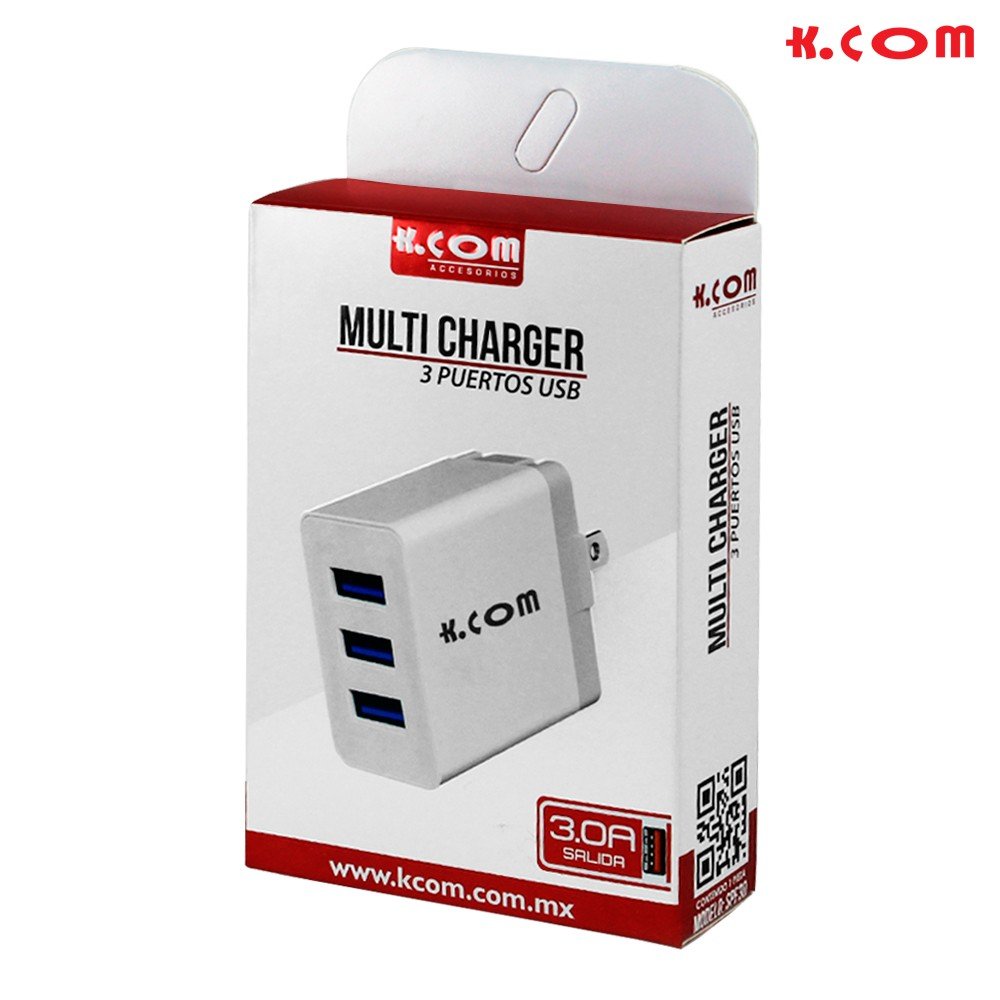 CUBO MULTICHAGER 3 PUE...