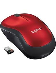 LOGITECH MOUSE M185 ROJO