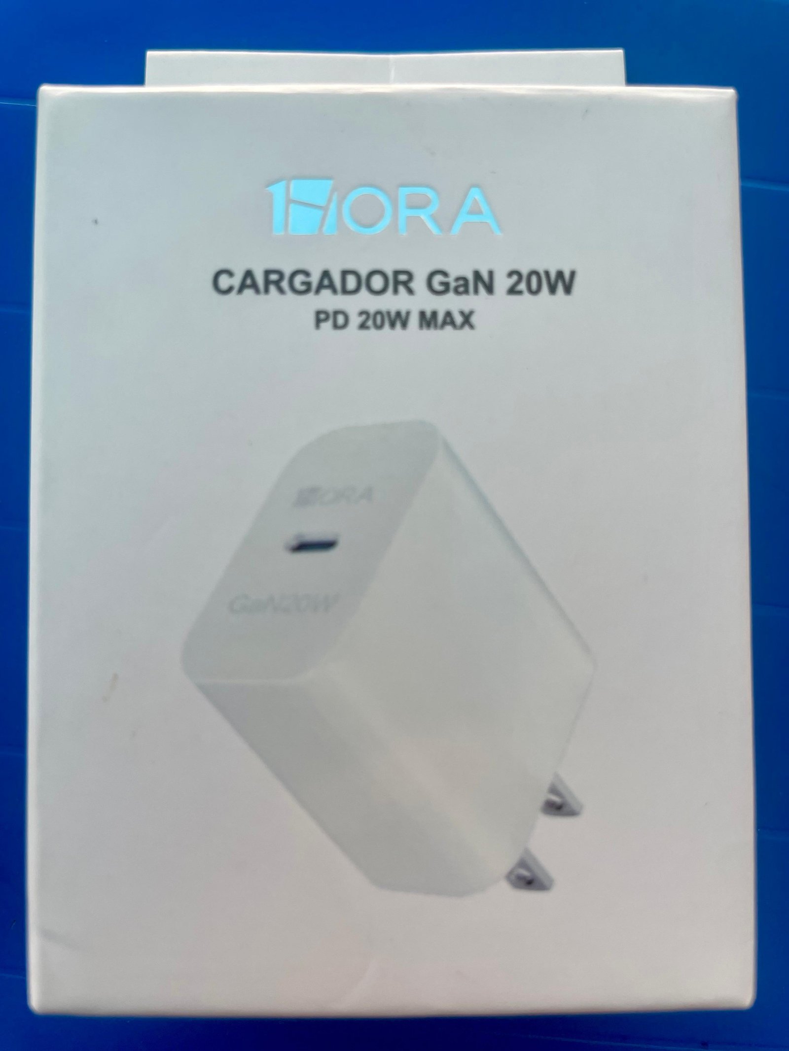 CUBO CARGADOR TIPO C 20W 1HORA