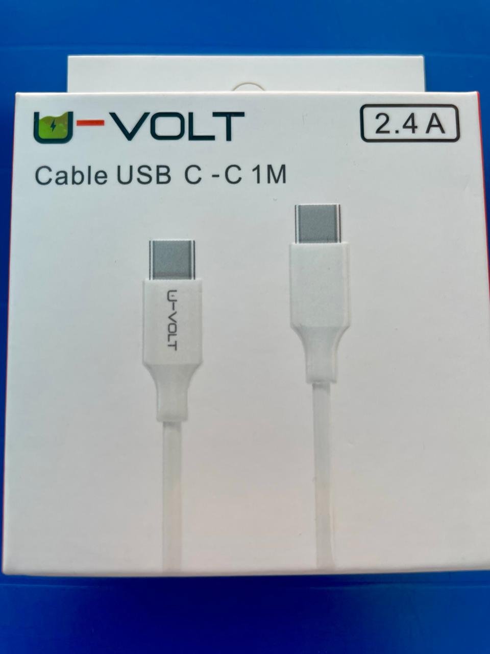 CABLE TIPO C A C 2.4A UVOLT B...