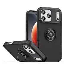 FUNDA ANILLO IP PRO MAX NEGRO 