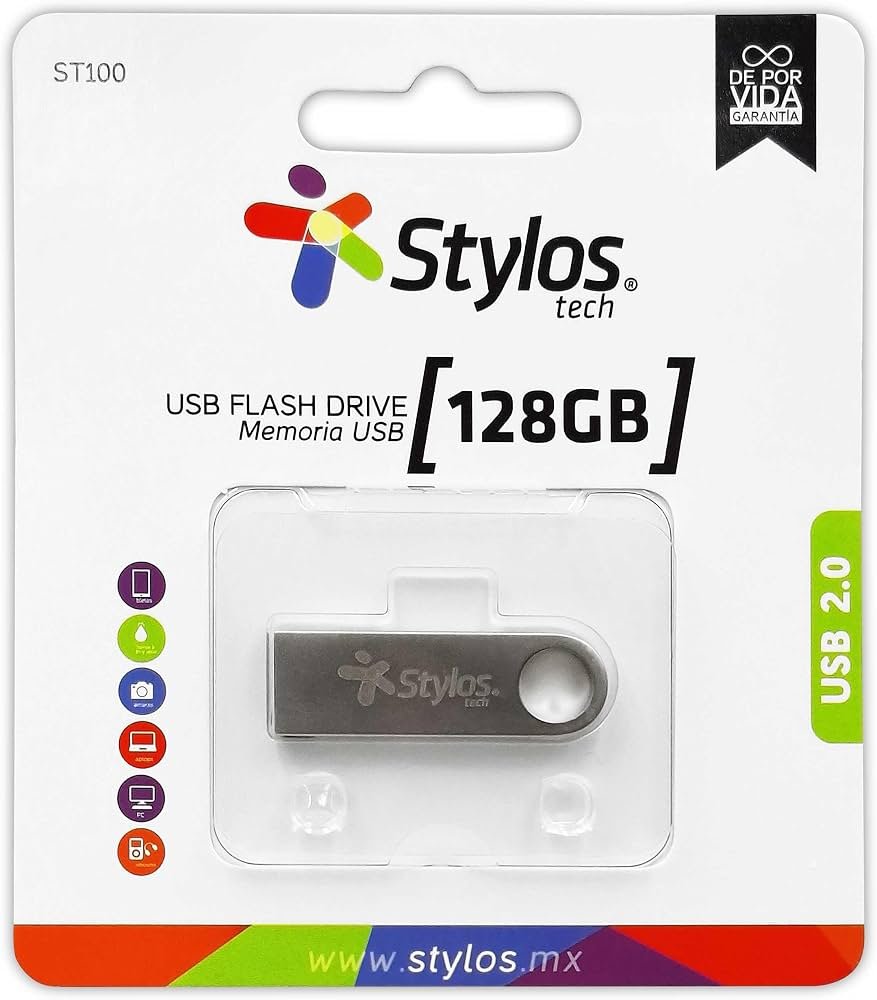 MEMORIA USB STYLOS 16GB