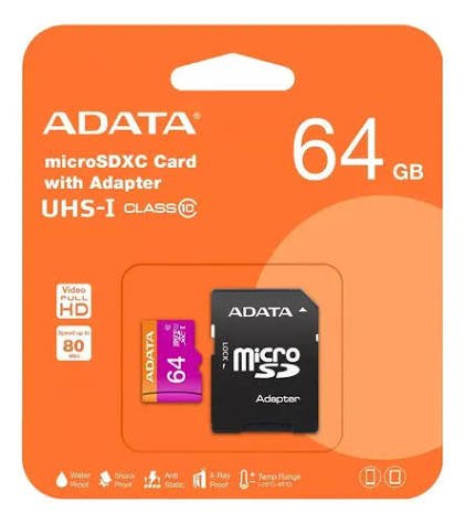 MEMORIA MICRO SDXC ADATA 64GB