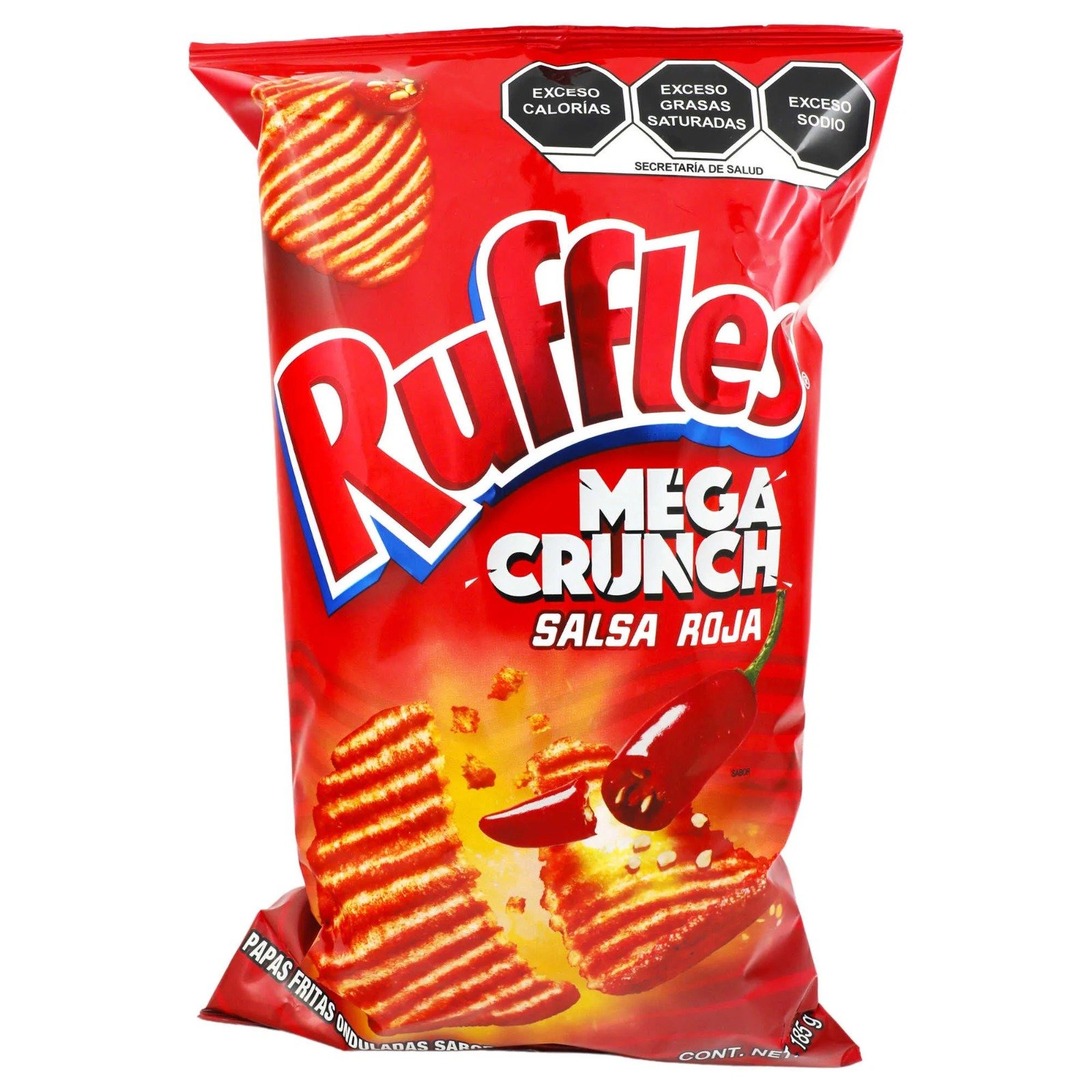 RUFFLES SALSA ROJA MEG...