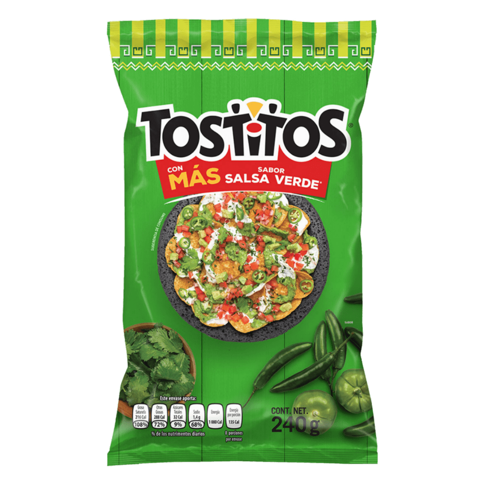 TOSTITOS SALSA VERDE 65G