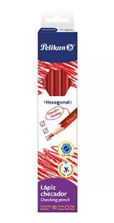 LAPIZ CHECADOR ROJO PE...