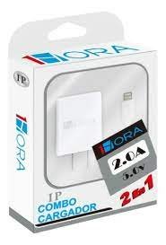 COMBO CARGADOR IP 2.1A...